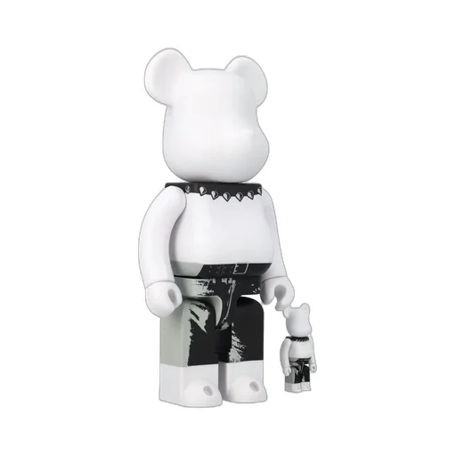 Medicom Toy The Rolling Stones Sticky Fingers 100% + 400% Be@Rbrick Figure Set