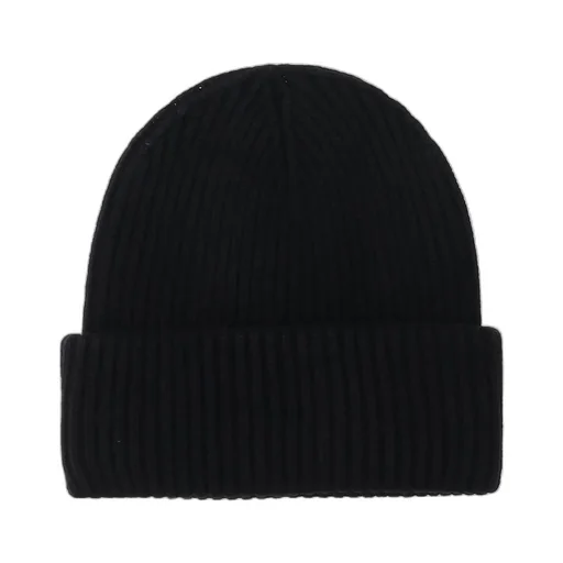 Mc2 Saint Barth Logo Patch Wengen Knitted Beanie