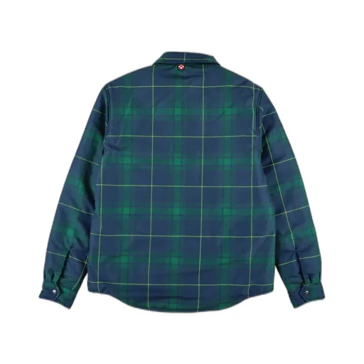 Mc2 Saint Barth Logo Embroidered Checked Shirt