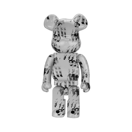 Medicom Toy X Be@Rbrick Andy Warhol Elvis Presley Figure