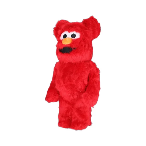Medicom Toy X Sesame Street Elmo Costume 1000% Be@Rbrick Figure