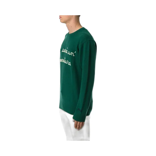 Mc2 Saint Barth Heron Knitted Crewneck Jumper