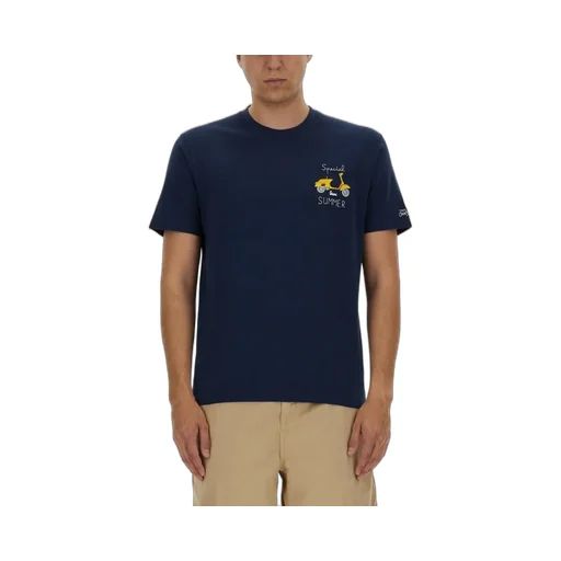 Mc2 Saint Barth Graphic Printed Crewneck T-Shirt