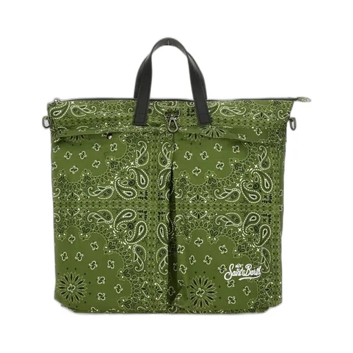 Mc2 Saint Barth Bandana Print Tote
