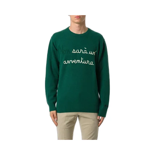 Mc2 Saint Barth Heron Knitted Crewneck Jumper