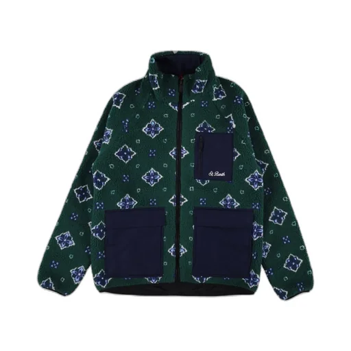 Mc2 Saint Barth Zip-Up High Neck Jacket