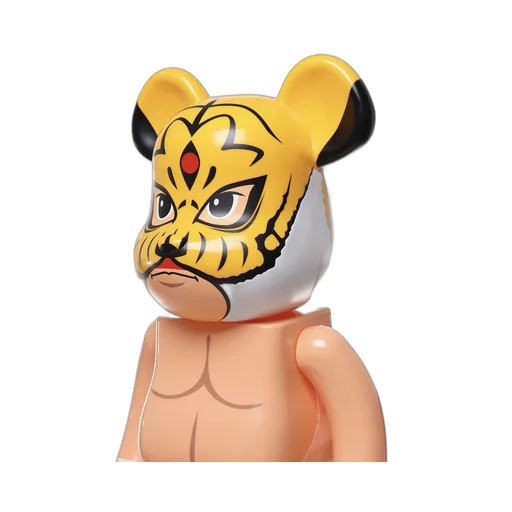 Medicom Toy X First Generation Tiger Mask 1000% Be@Rbrick Figure