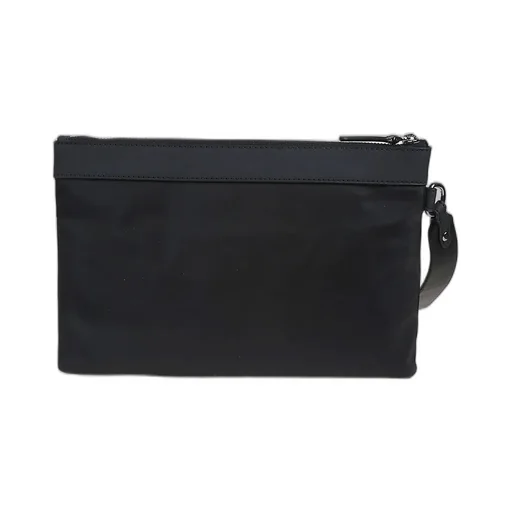 Michael Kors Eli Logo Plaque Clutch Bag