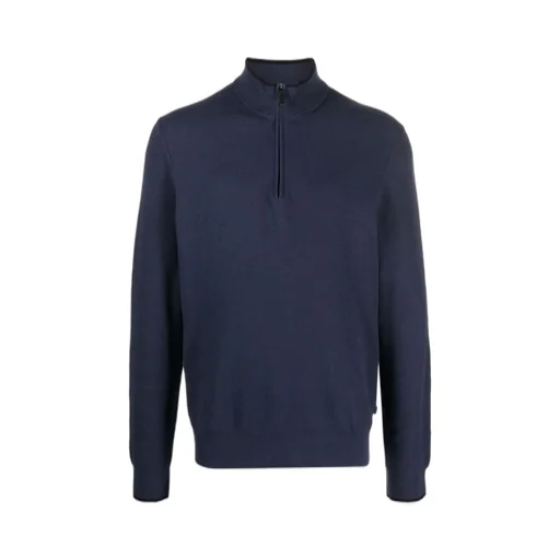 Michael Kors Half-Zipped Straight Hem Jumper