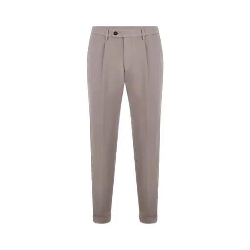 Michael Coal Pleated Trousers