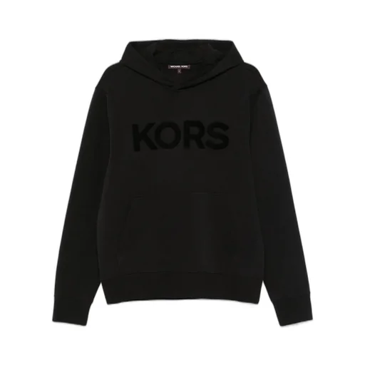 Michael Kors Straight Hem Long-Sleeved Hoodie