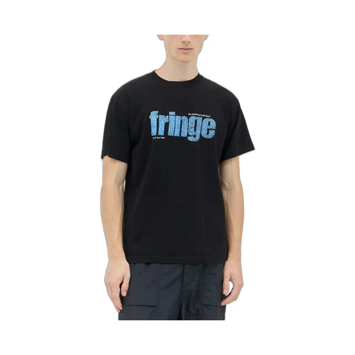 Metalwood Studio Fringe Printed Crewneck T-Shirt