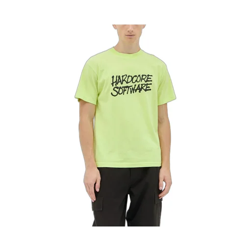 Metalwood Studio Hardcore Softcore Printed Crewneck T-Shirt