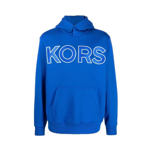 Michael Kors Logo Embroidered Straight Hem Hoodie