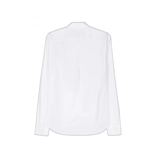 Michael Kors Button-Up Curved Hem Shirt