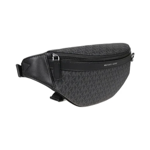 Michael Kors Greyson Logo Printed Zip-Up Belt Bag