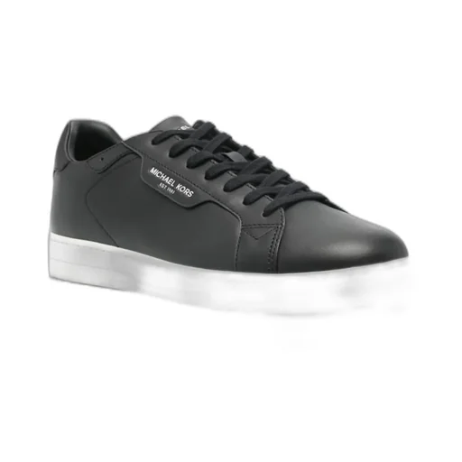 Michael Kors Keating Round Toe Lace-Up Sneakers