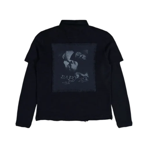 Misbhv Longsleeve Layered Polo Shirt
