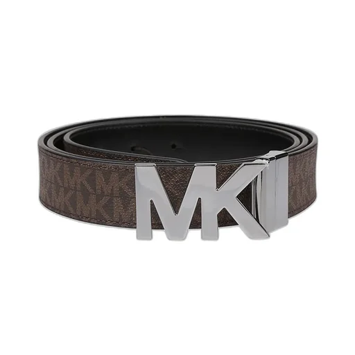Michael Kors Logo Plaque Reversible Buckle Belt