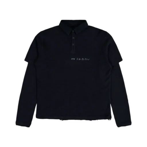 Misbhv Longsleeve Layered Polo Shirt