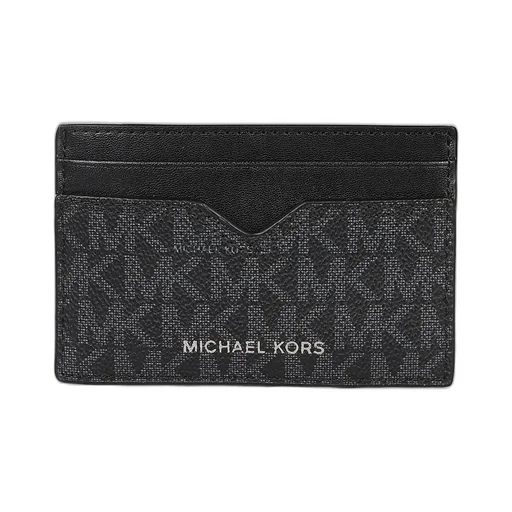 Michael Kors Hudson Logo-Jacquard Card Holder