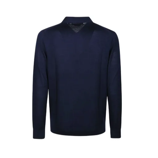 Michael Kors Long Sleeved Knitted Polo Shirt