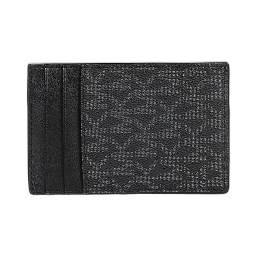 Michael Kors Hudson Logo-Jacquard Card Holder