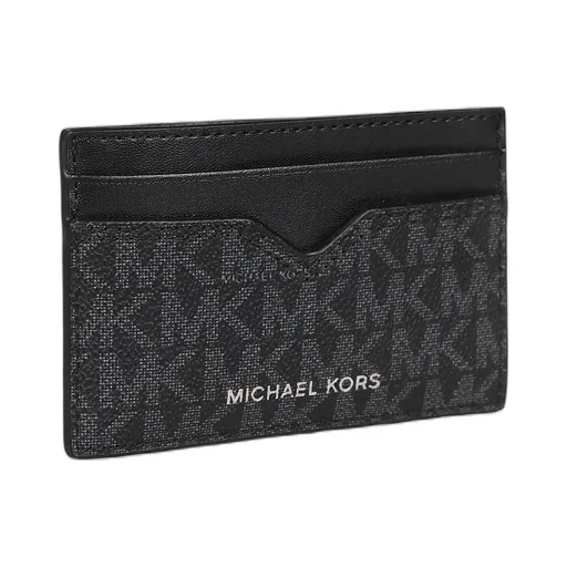 Michael Kors Hudson Logo-Jacquard Card Holder