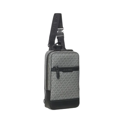 Michael Kors Hudson Signature Logo Travel Sling Pack