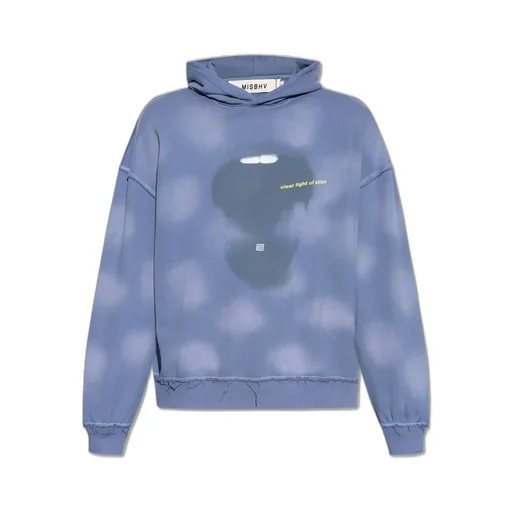 Misbhv Logo Printed Long-Sleeved Hoodie