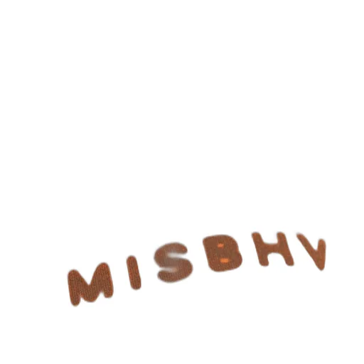 Misbhv Logo Printed Long-Sleeved Hoodie