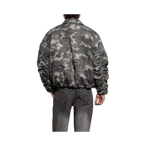 Misbhv Camo Puffer Bomber Jacket