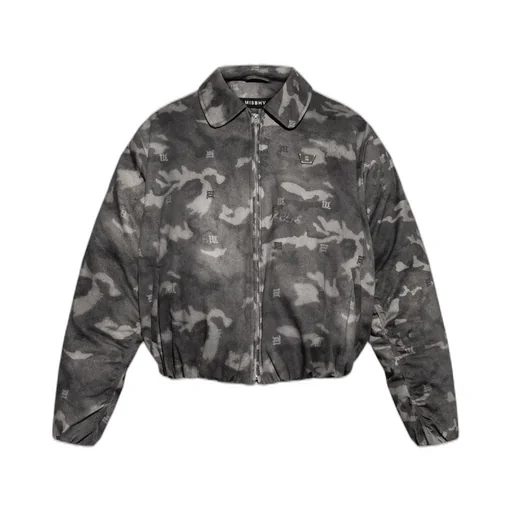 Misbhv Camo Puffer Bomber Jacket