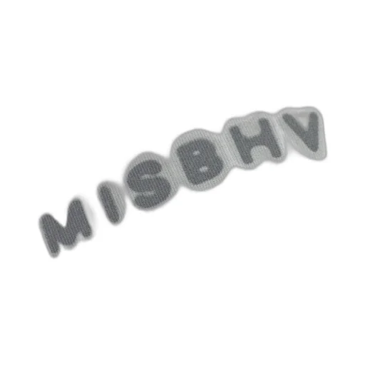 Misbhv Logo Printed Crewneck T-Shirt