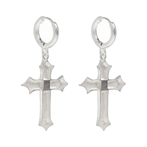 Misbhv Stone Cross Earrings