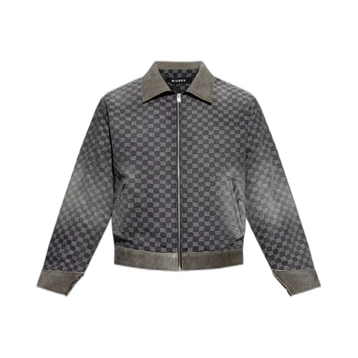 Misbhv Denim Monogram Work Jacket