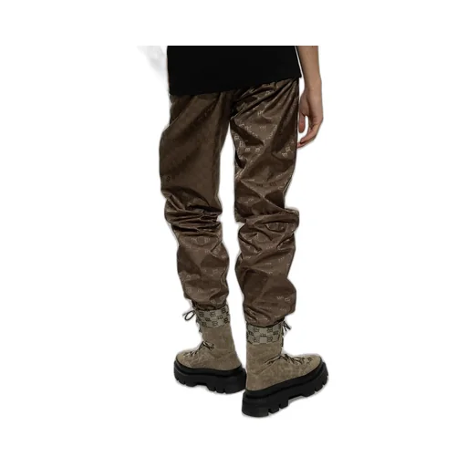 Misbhv Monogram Printed Tapered-Leg Trackpants
