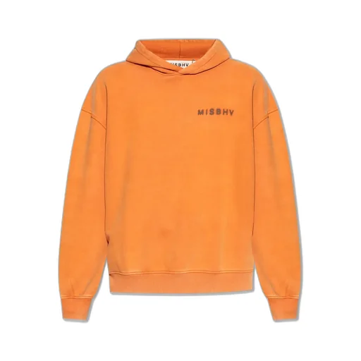 Misbhv Logo Printed Long-Sleeved Hoodie