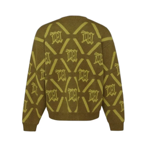 Misbhv Logo Monogram Knit Jumper