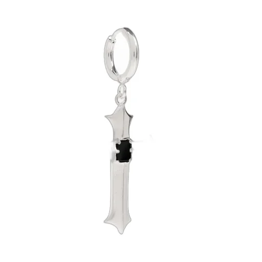 Misbhv Stone Cross Earrings