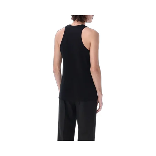 Misbhv Logo Embroidered Ribbed Tank Top