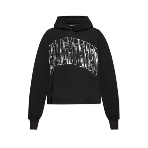 Misbhv Logo Embellished Long Sleeved Hoodie
