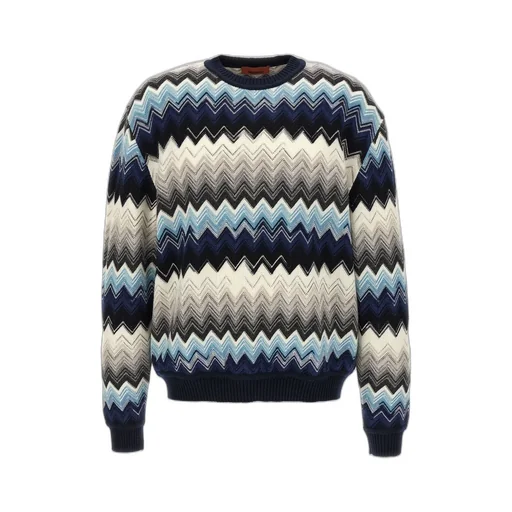 Missoni Zigzag Crewneck Knitted Jumper