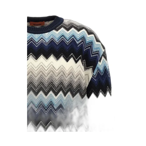 Missoni Zigzag Crewneck Knitted Jumper