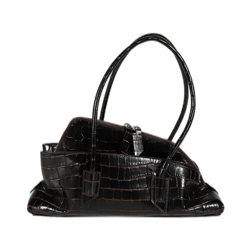 La Passeggiata Small Top Handle / Brown