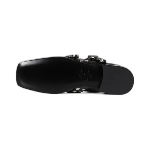Aj1408 - Black Leather / A