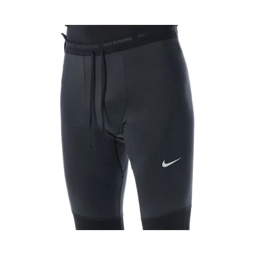 Nike Swoosh Detail Stretch Slim-Cut Leggings