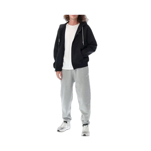 Nike Solo Swoosh Zip-Up Drawstring Hoodie