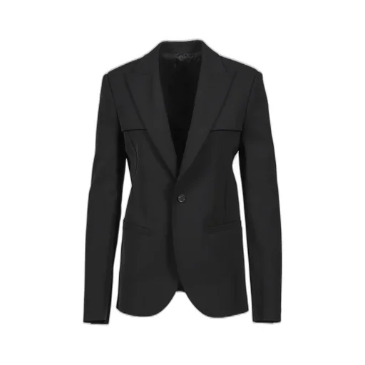 Panels Tailoring Jacket / Black