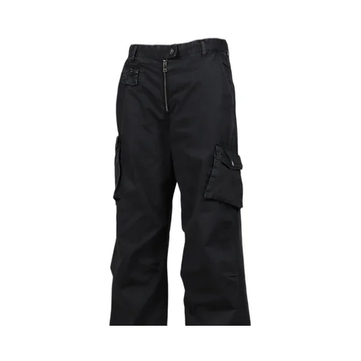 Washed Cotton Twill Pants / Phantom